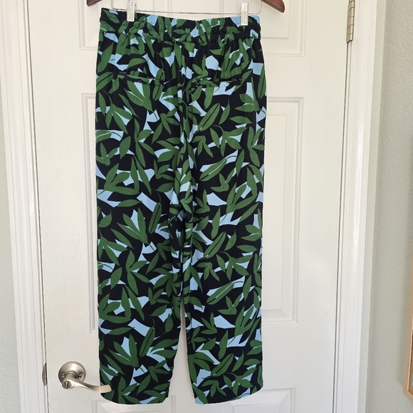 Walter Baker BlackGreen Left Printed Elasstic waist Pullover Straige Pants XL - Picture 2 of 13